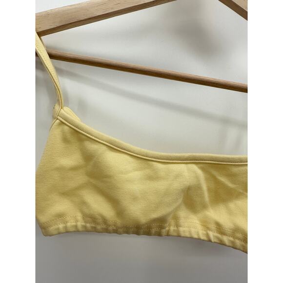 Danielle Bernstein WeWoreWhat Yellow Bralette Women's Size X-Small XS - Picture 4 of 7